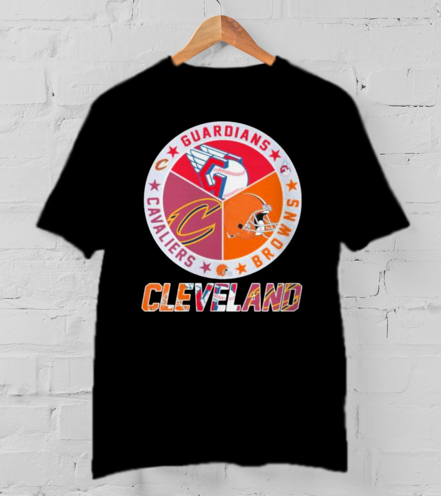 Cleveland Cavaliers Guardians Browns T-Shirt