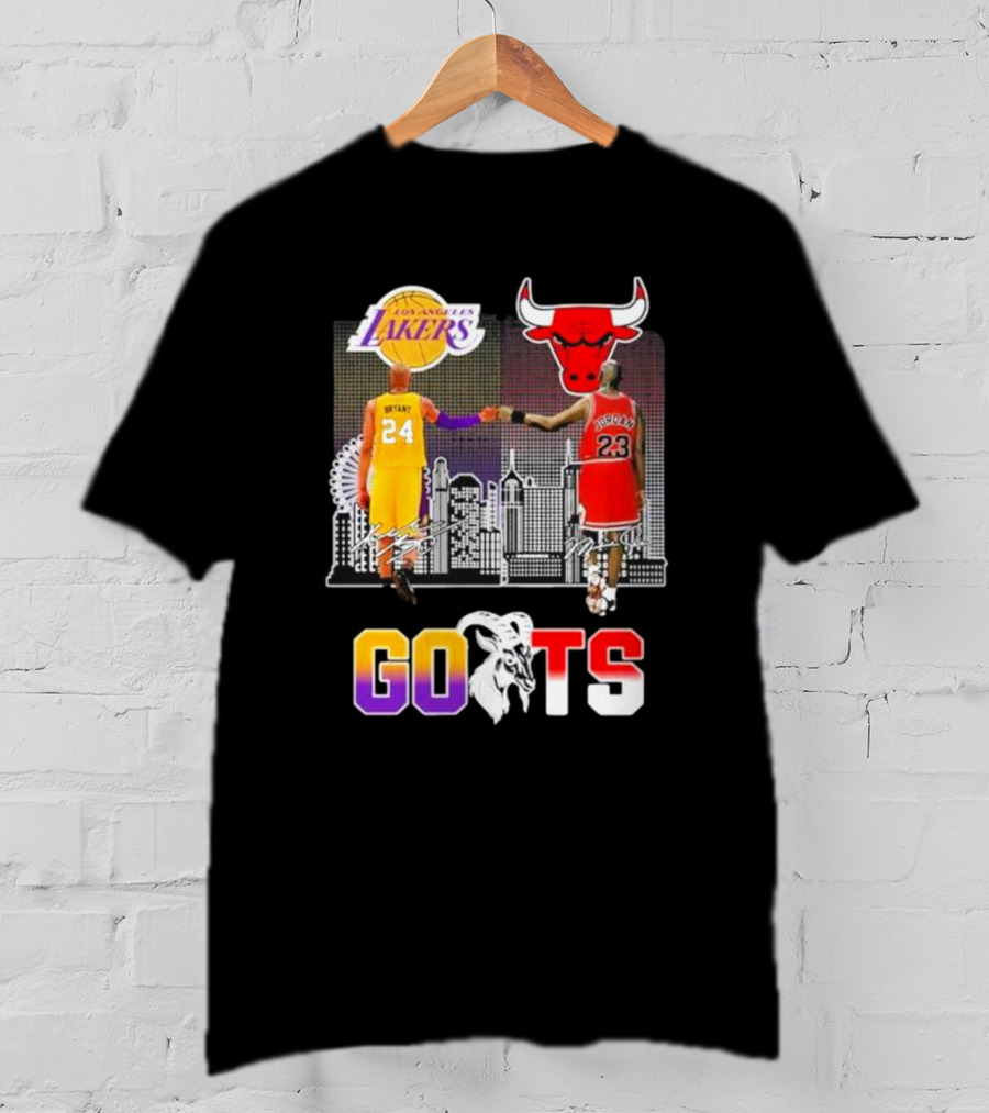 Los Angeles Lakers Chicago Bulls GOATS T-Shirt