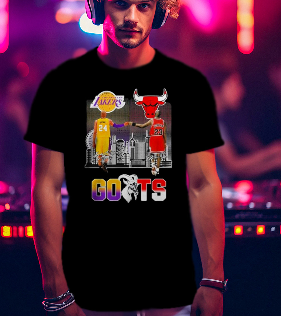 Los Angeles Lakers Chicago Bulls GOATS T-Shirt