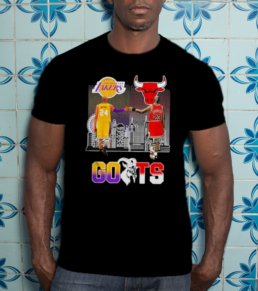 Los Angeles Lakers Chicago Bulls GOATS T-Shirt