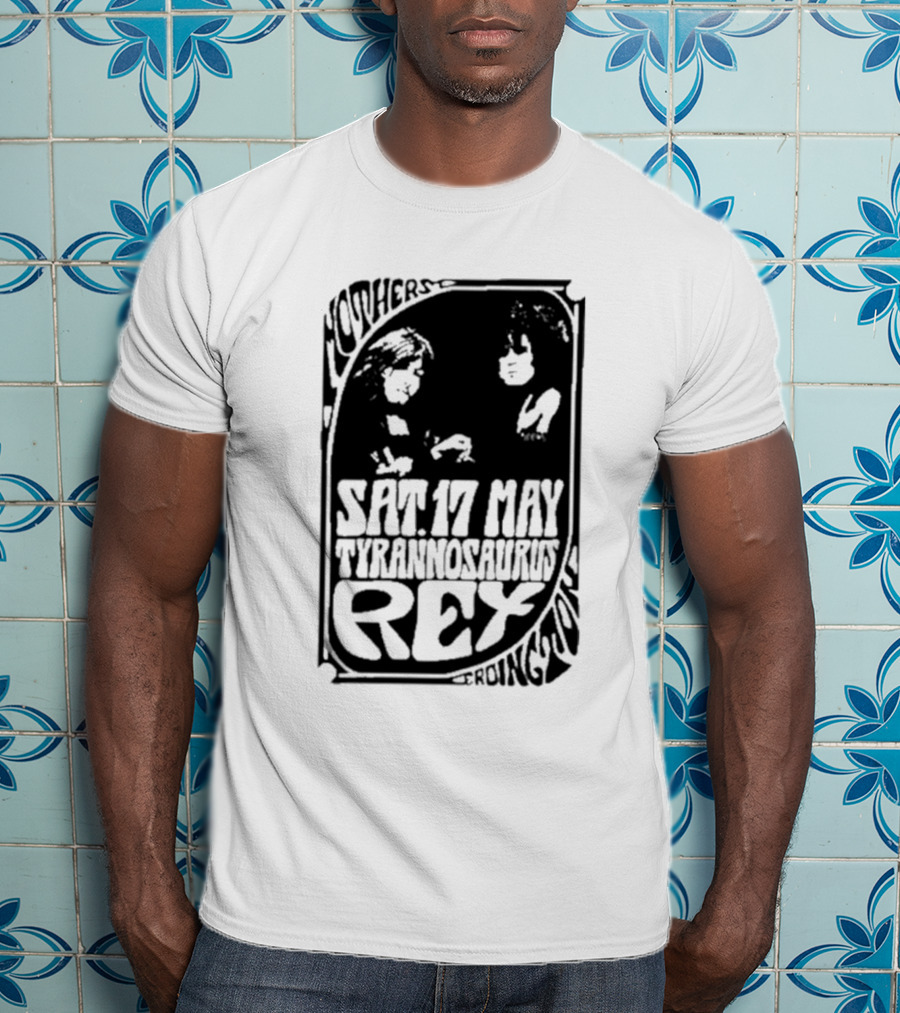 Mothers Erdington Sat 17 May Tyrannosaurus Rex Concert T-Shirt