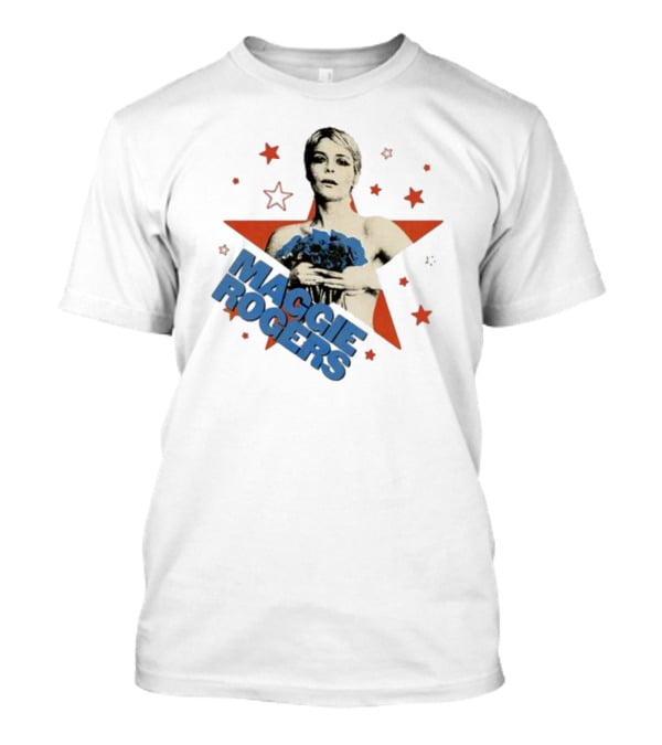 Maggie Rogers Star And Bouquet T-Shirt