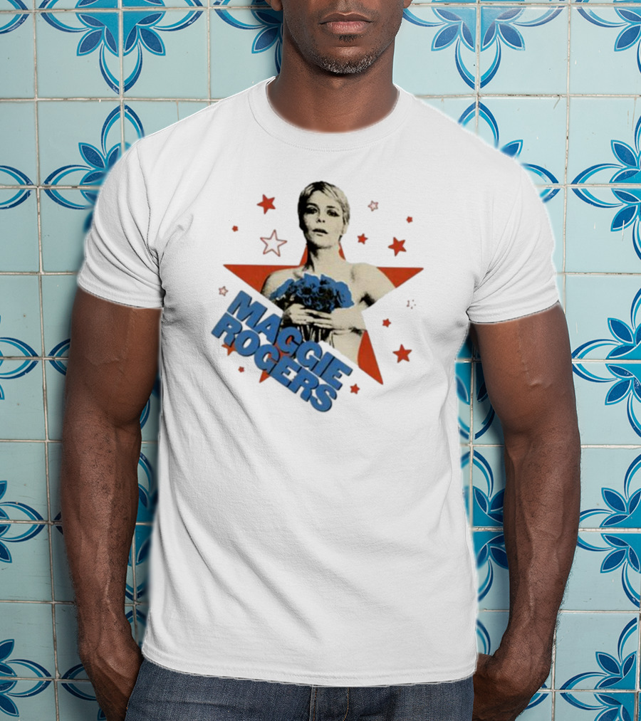 Maggie Rogers Star And Bouquet T-Shirt