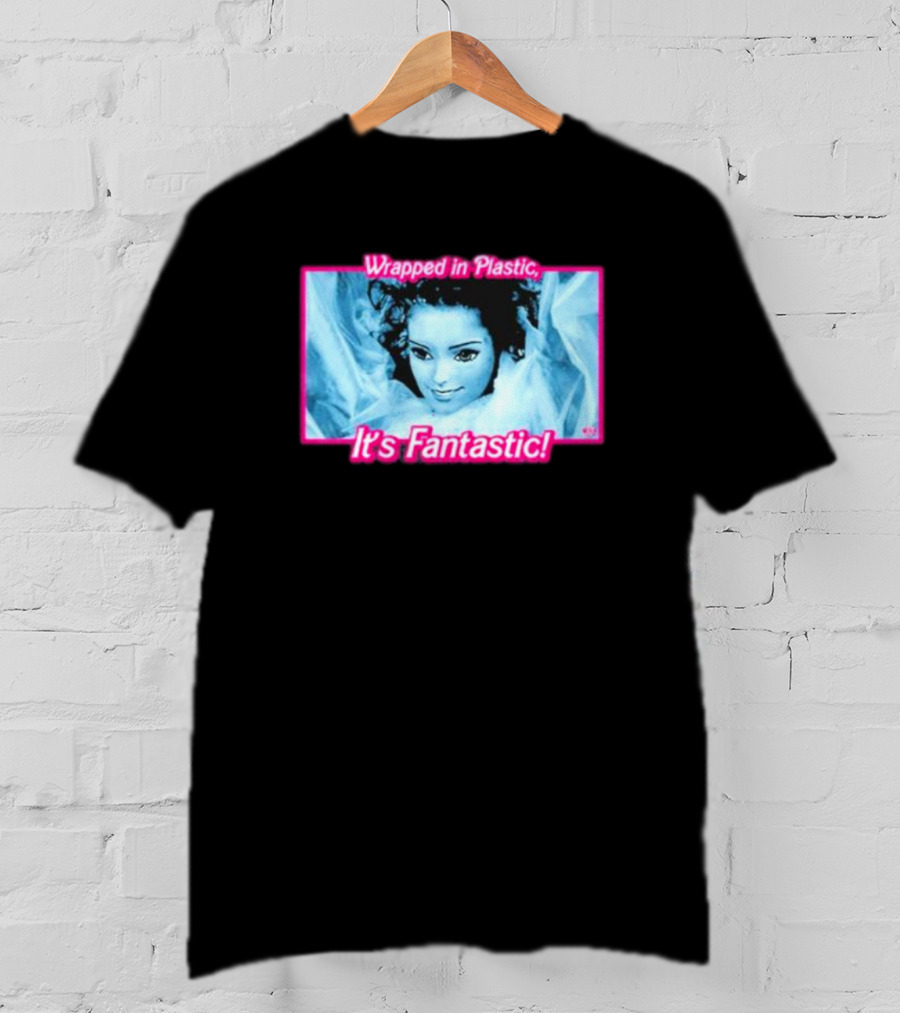Barbie Wrapped In Plastic It's Fantastic Retro Style Photography T-Shirt