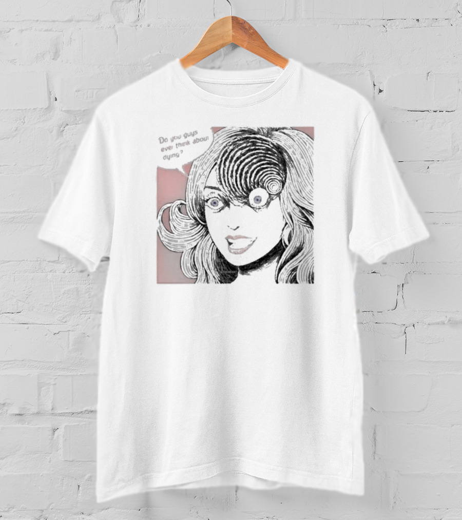 Tokibeast Junji Ito Do You Guys Ever Think About Dying Horror Manga T-Shirt