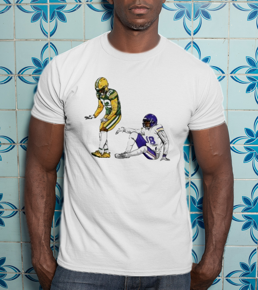 Aaron Nagler Ja Gritty Packers Vikings Dance T-Shirt