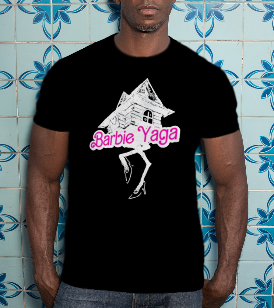 Barbie Yaga Witch House With High Heels T-Shirt
