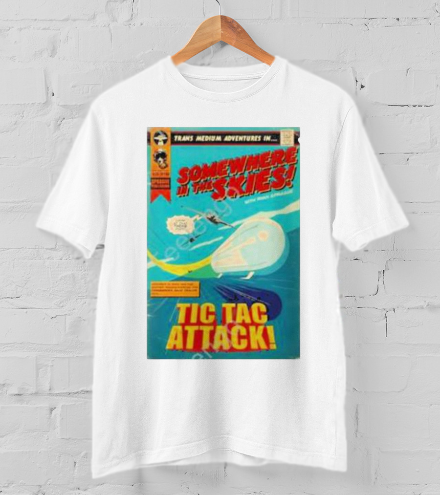 Trans Medium Adventures Somewhere In The Skies Tic Tac Attack T-Shirt