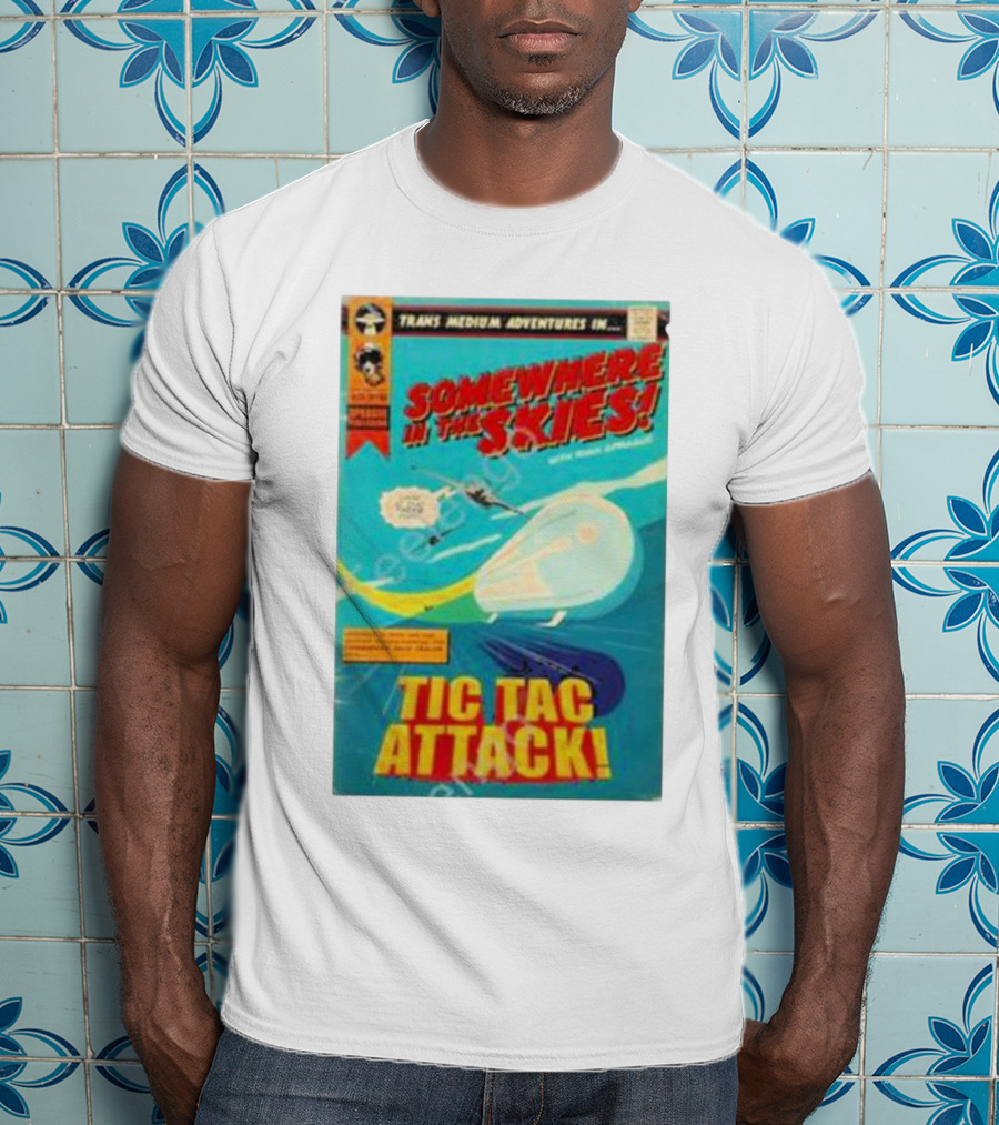 Trans Medium Adventures Somewhere In The Skies Tic Tac Attack T-Shirt
