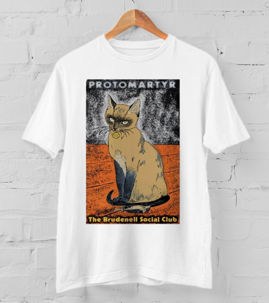 Protomartyr The Brudenell Social Club Cat T-Shirt