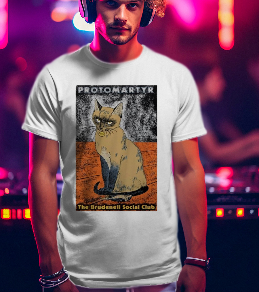 Protomartyr The Brudenell Social Club Cat T-Shirt