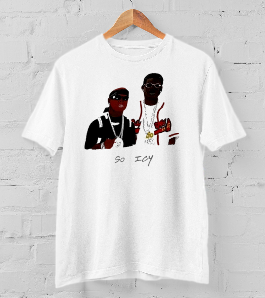 So Icy Wearing Teef Bling T-Shirt