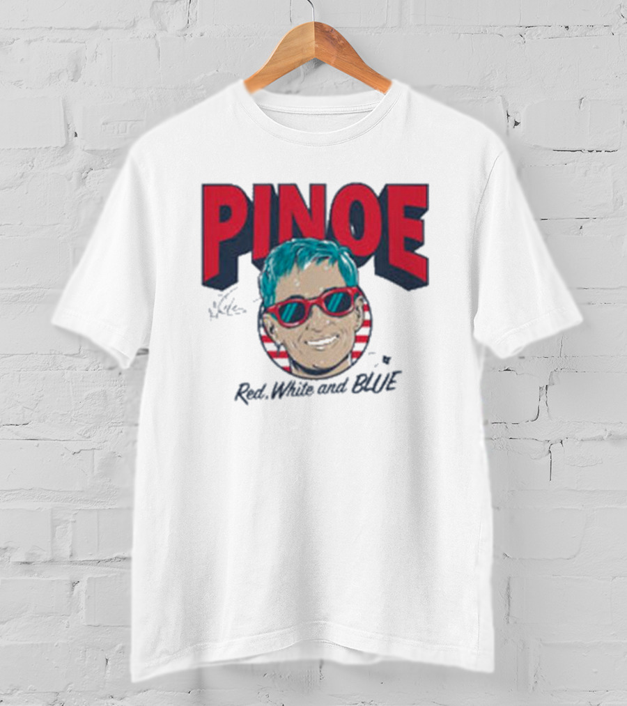 PINOE Red White And Blue T-Shirt