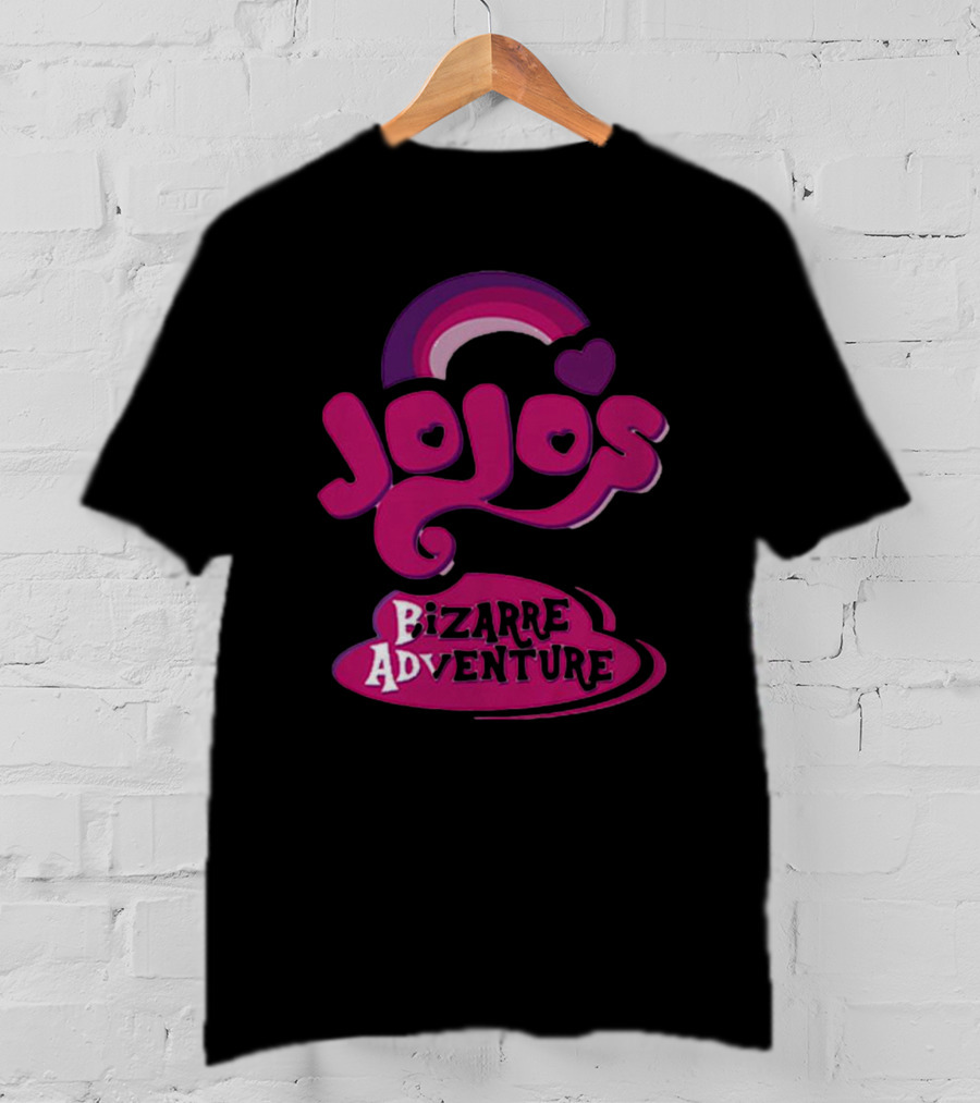 JoJo's Bizarre Adventure My Little Jojo Rainbow Hearts T-Shirt