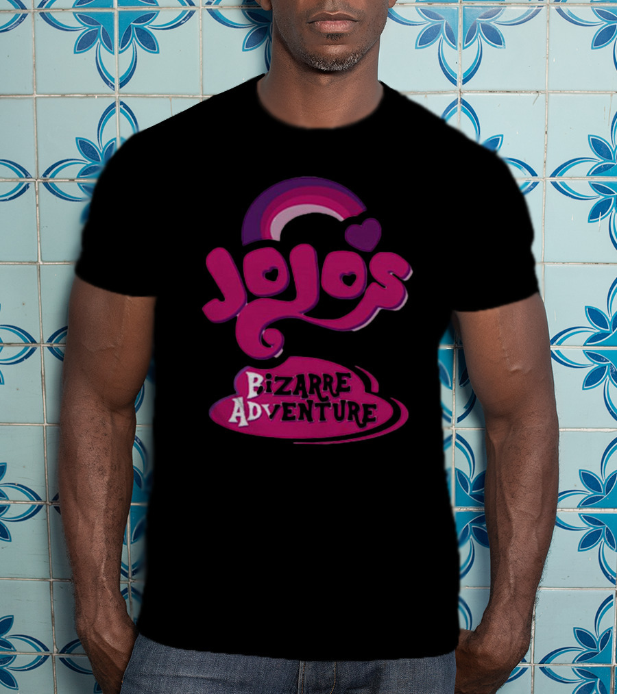 JoJo's Bizarre Adventure My Little Jojo Rainbow Hearts T-Shirt