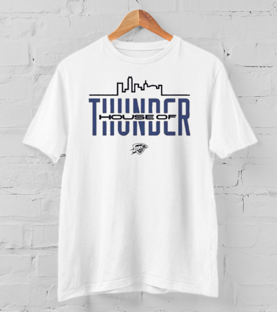 House Of Thunder OKC Thunder Skyline T-Shirt