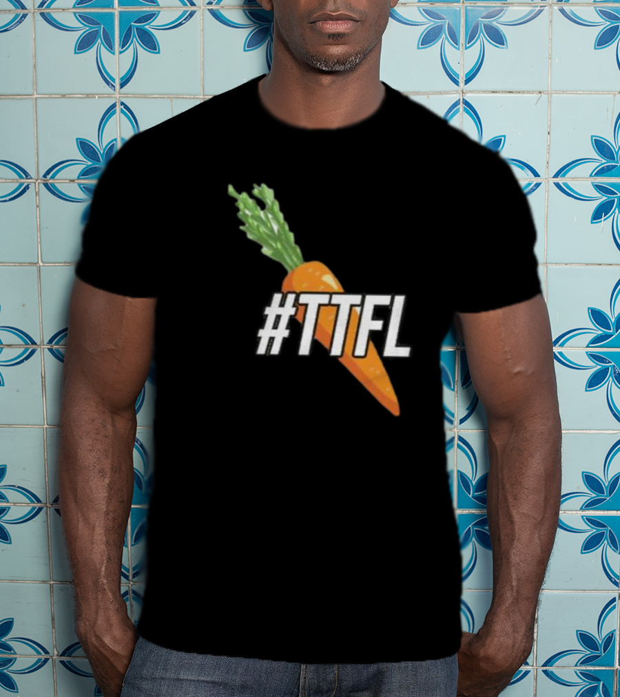 Trash Talk Carotte Hashtag TTFL Carrot T-Shirt