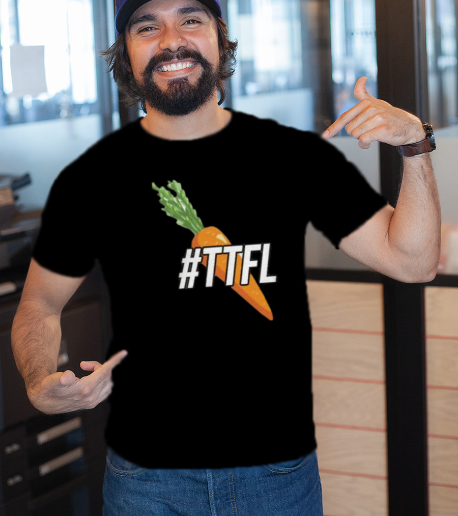 Trash Talk Carotte Hashtag TTFL Carrot T-Shirt