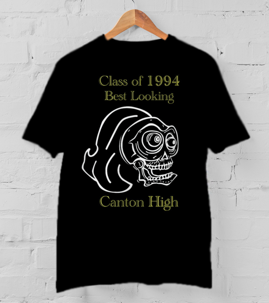 Class Of 1994 Best Looking Canton High Skull T-Shirt