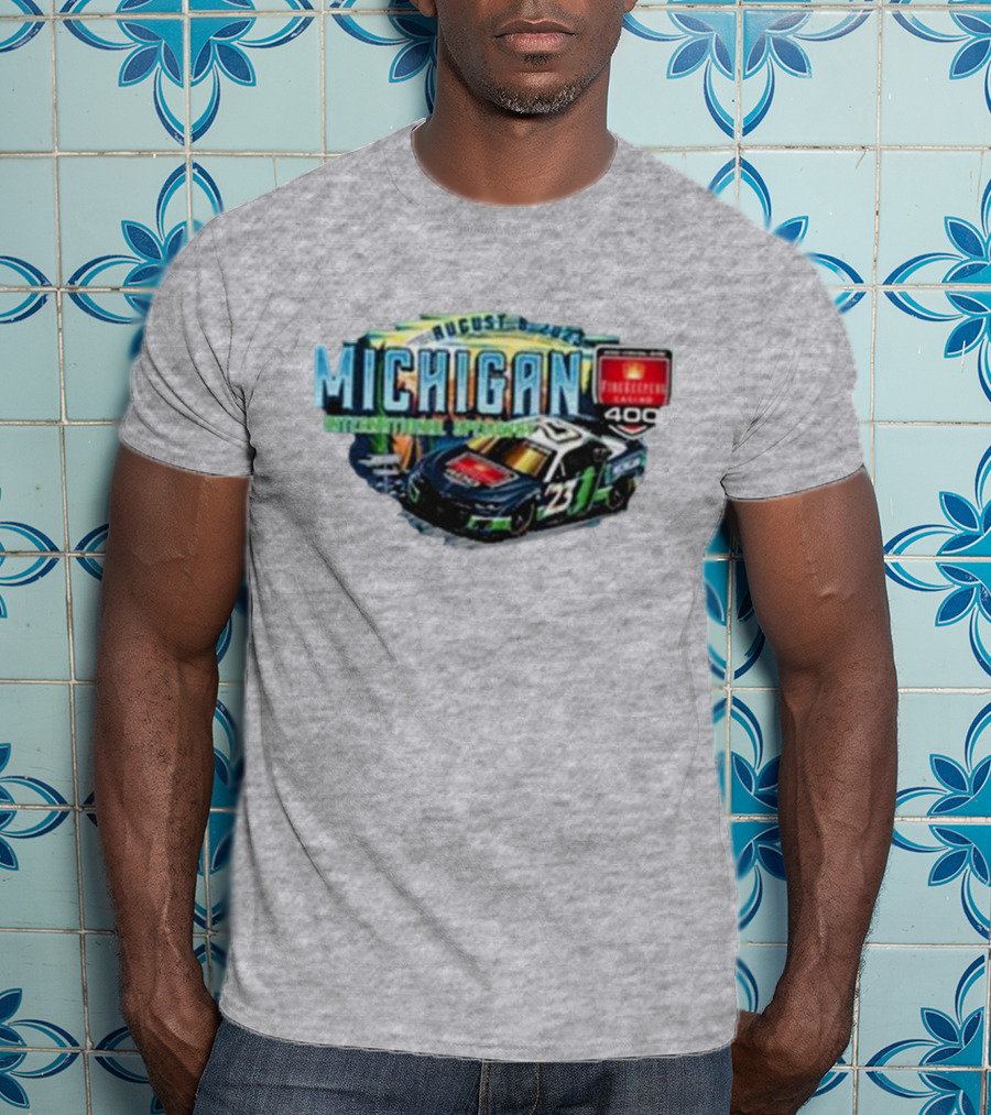 August Michigan International Speedway FireKeepers Casino 400 Race Car 23 T-Shirt