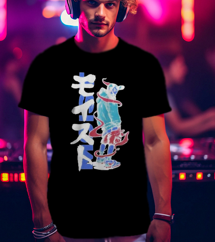 Moist Anime Japanese Style Vibrant Character T-Shirt