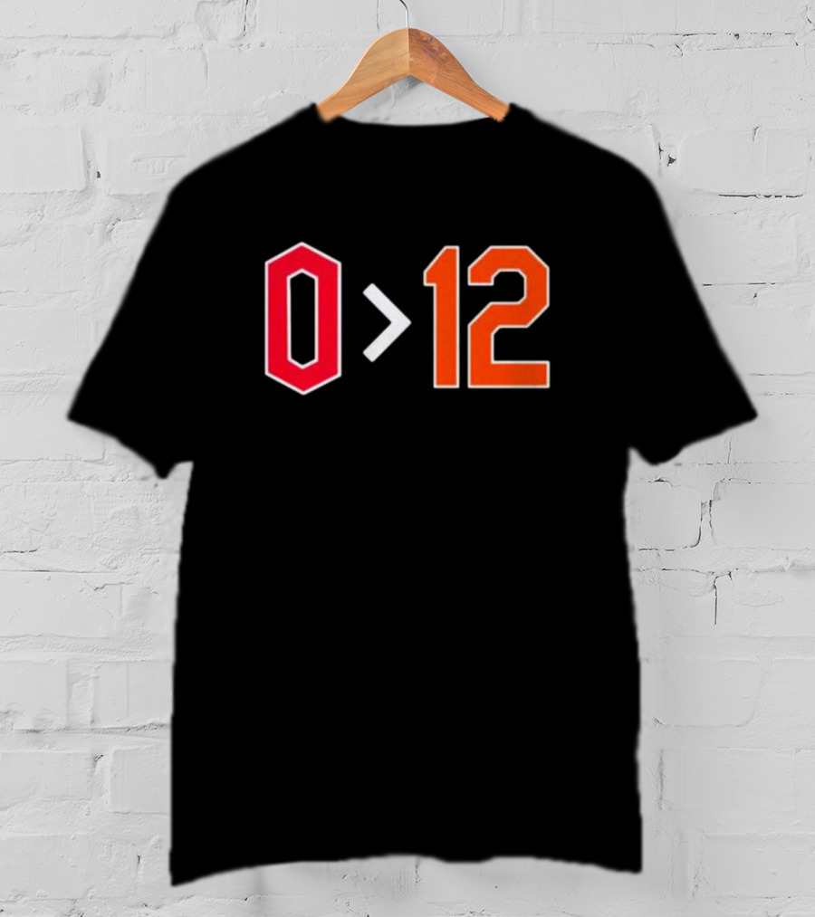 O Greater Than 12 T-Shirt