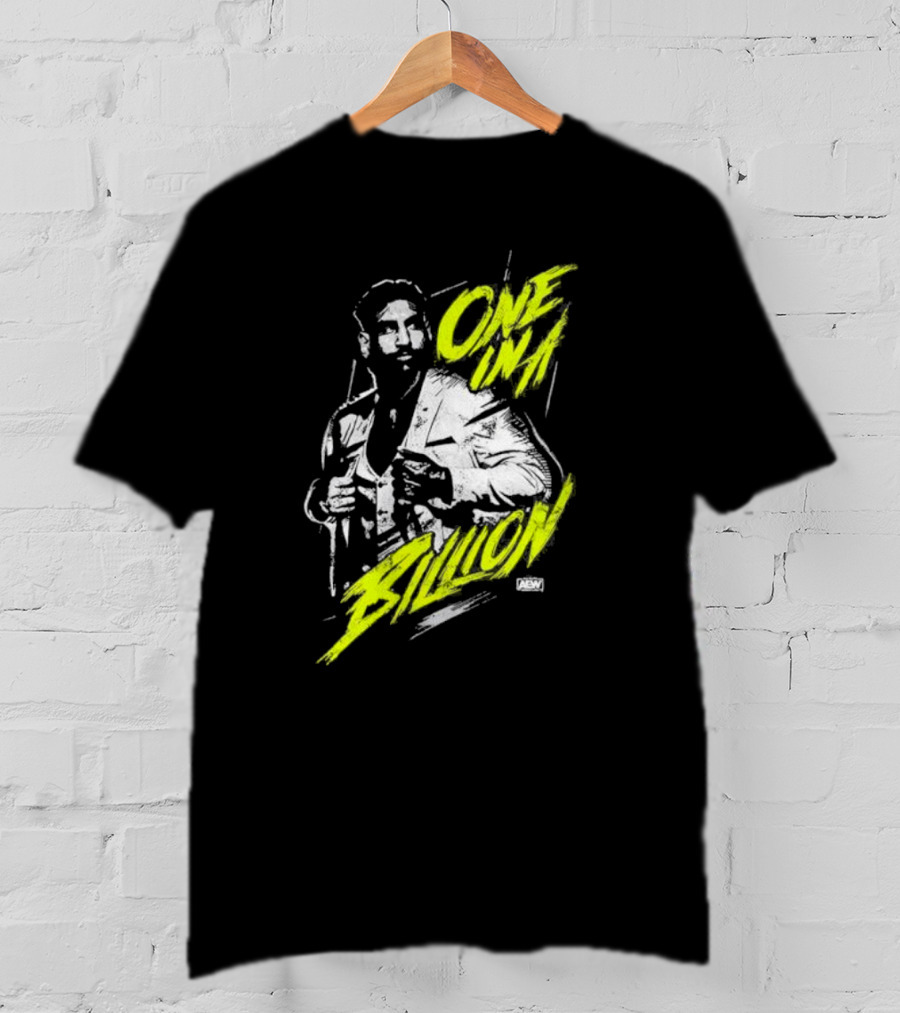 Satnam Singh One In A Billion AEW T-Shirt