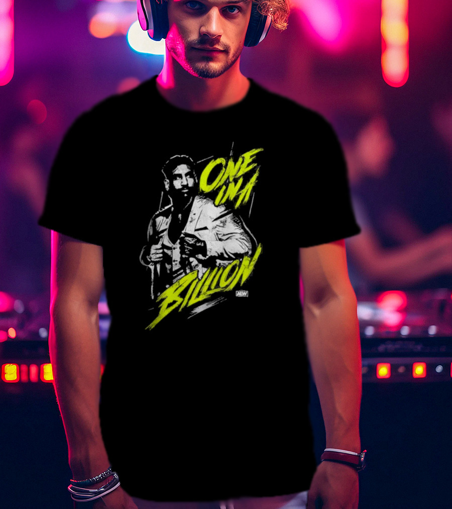 Satnam Singh One In A Billion AEW T-Shirt