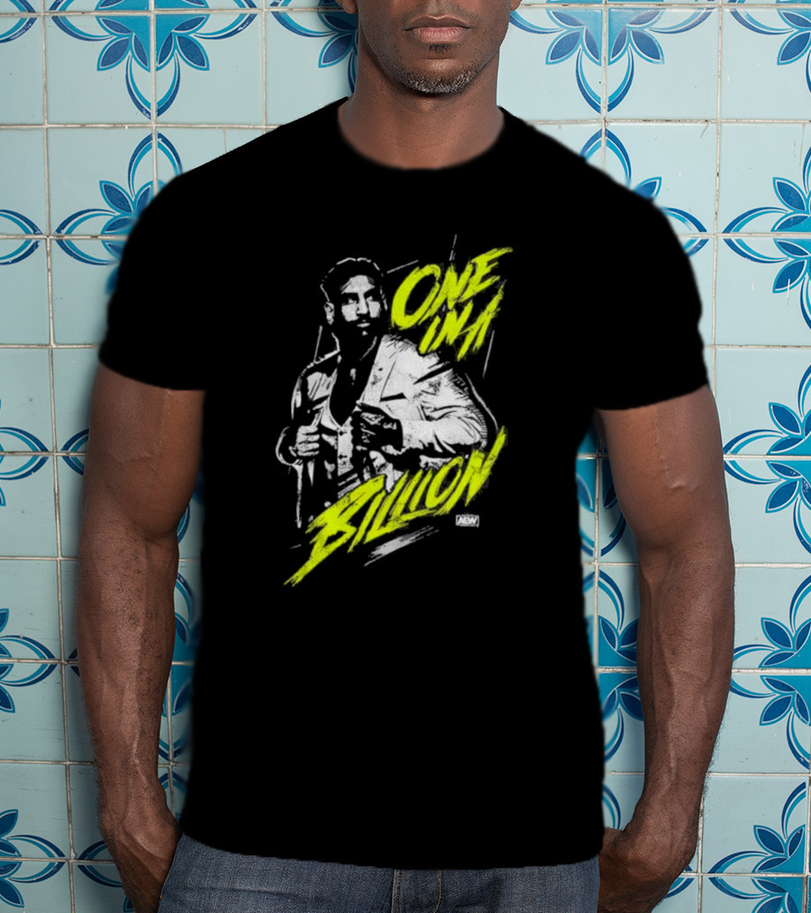 Satnam Singh One In A Billion AEW T-Shirt