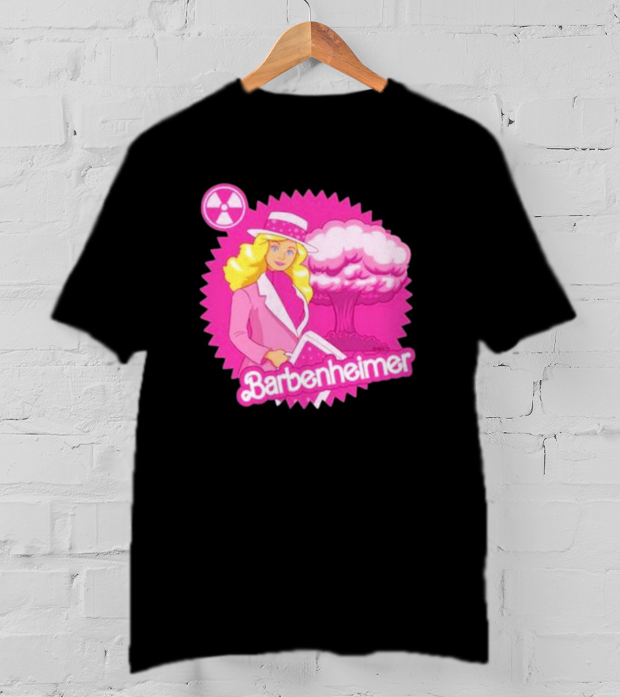 Barbenheimer Boom Pink Atomic Fashion Explosion T-Shirt