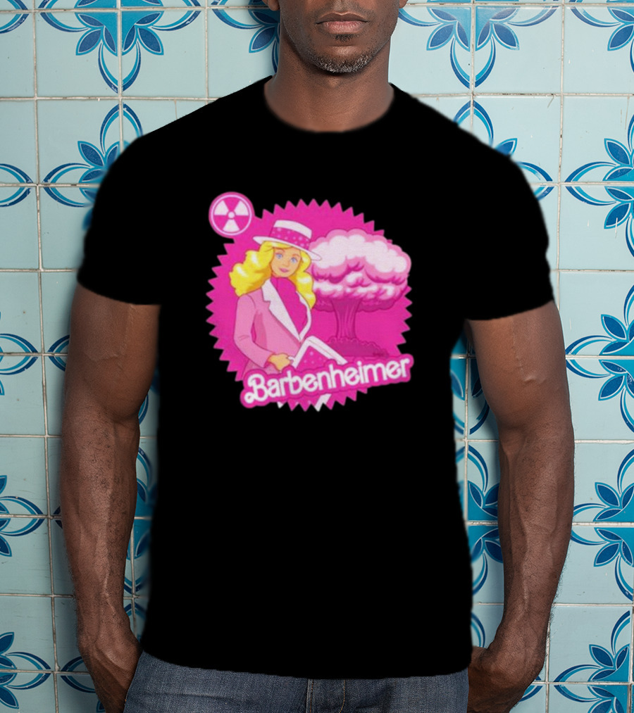 Barbenheimer Boom Pink Atomic Fashion Explosion T-Shirt