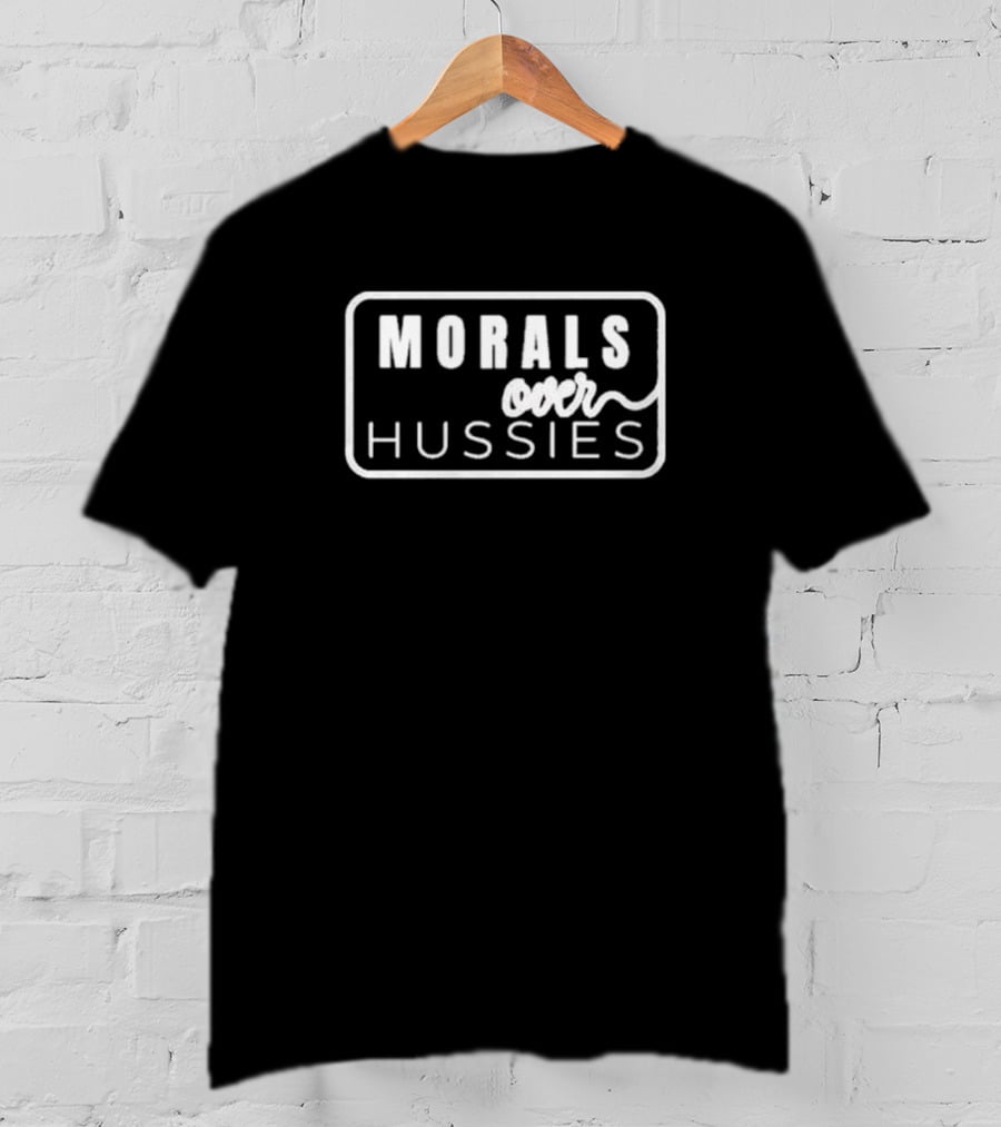 Morals Over Hussies Iconic T-Shirt