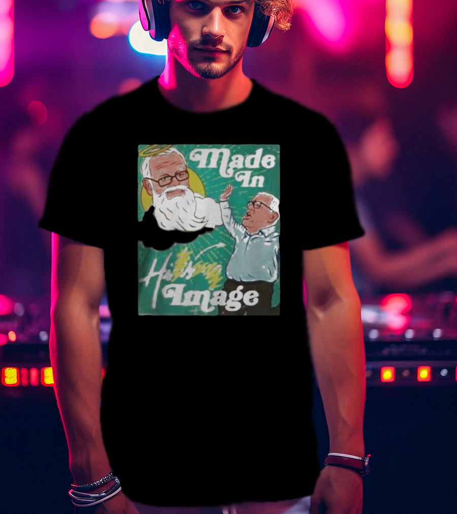 James Hillier Made In His Image Scott Morrison Angelic Figure T-Shirt
