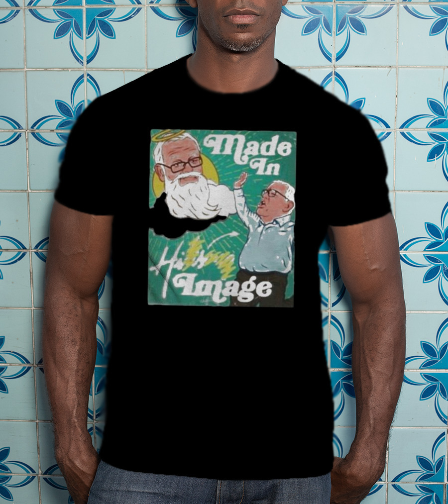 James Hillier Made In His Image Scott Morrison Angelic Figure T-Shirt