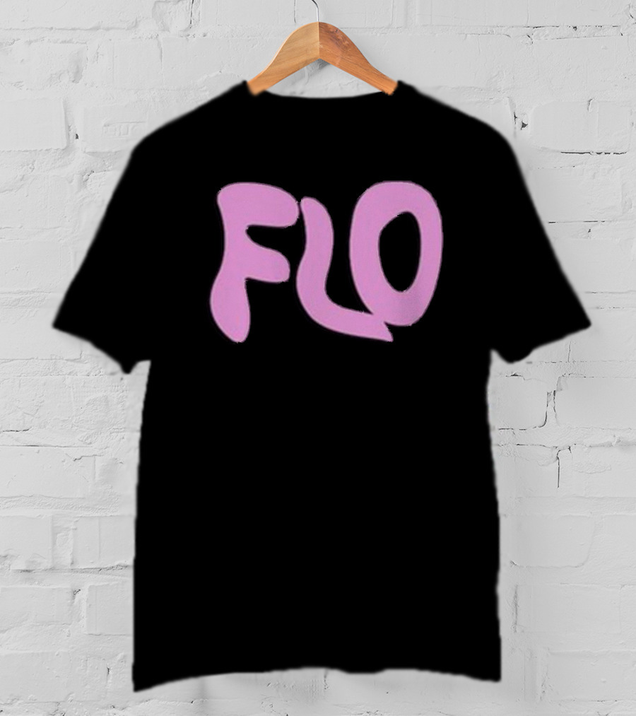 Jimmy Wearing Flo Vintage Style Pink T-Shirt