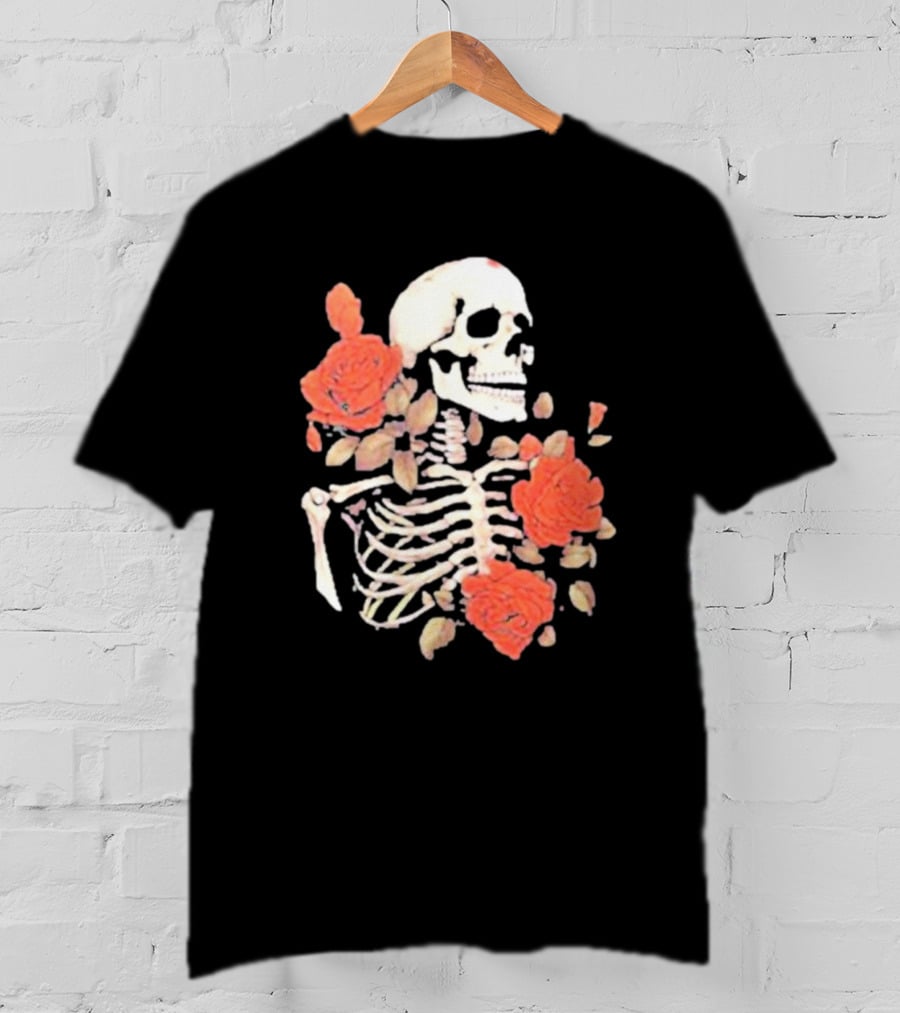 Grateful Dead Skeleton Roses T-Shirt