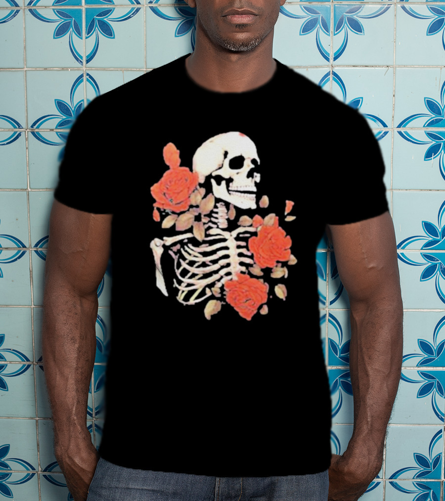 Grateful Dead Skeleton Roses T-Shirt