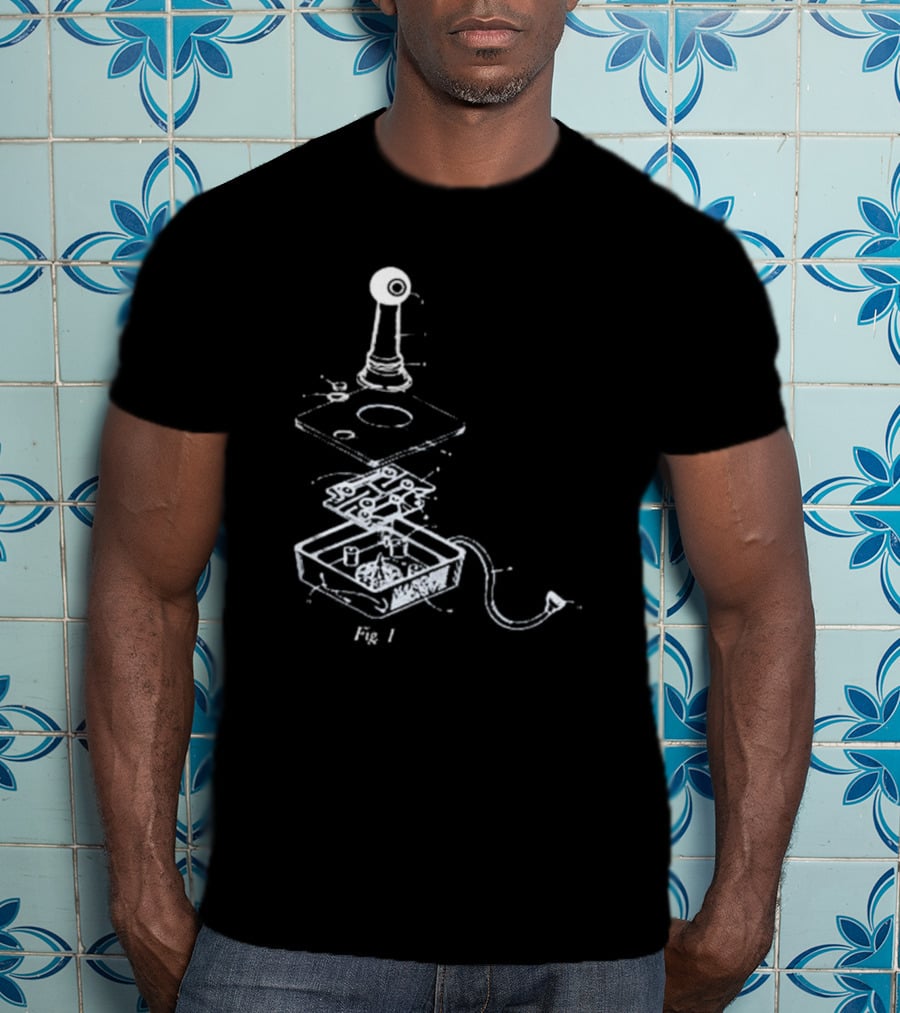 Hardshoppes Joy Stick Figure 1 Diagram T-Shirt