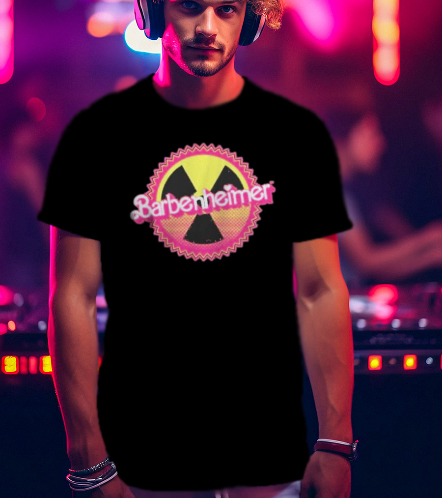 Barbenheimer Nuclear Symbol T-Shirt