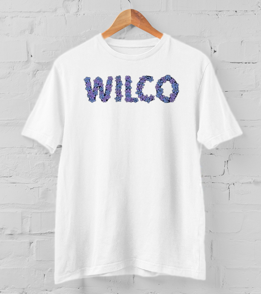 Wilco Cousin Floral Text T-Shirt
