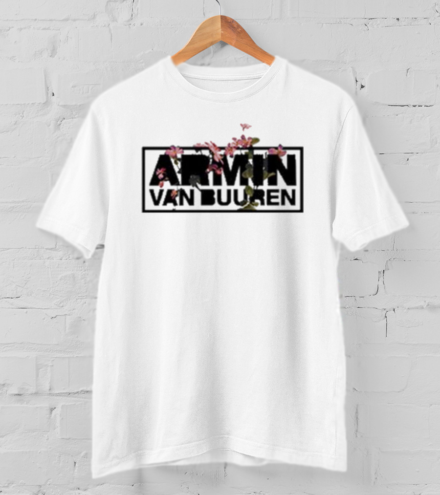 Armin Van Buuren Armada Music Floral T-Shirt