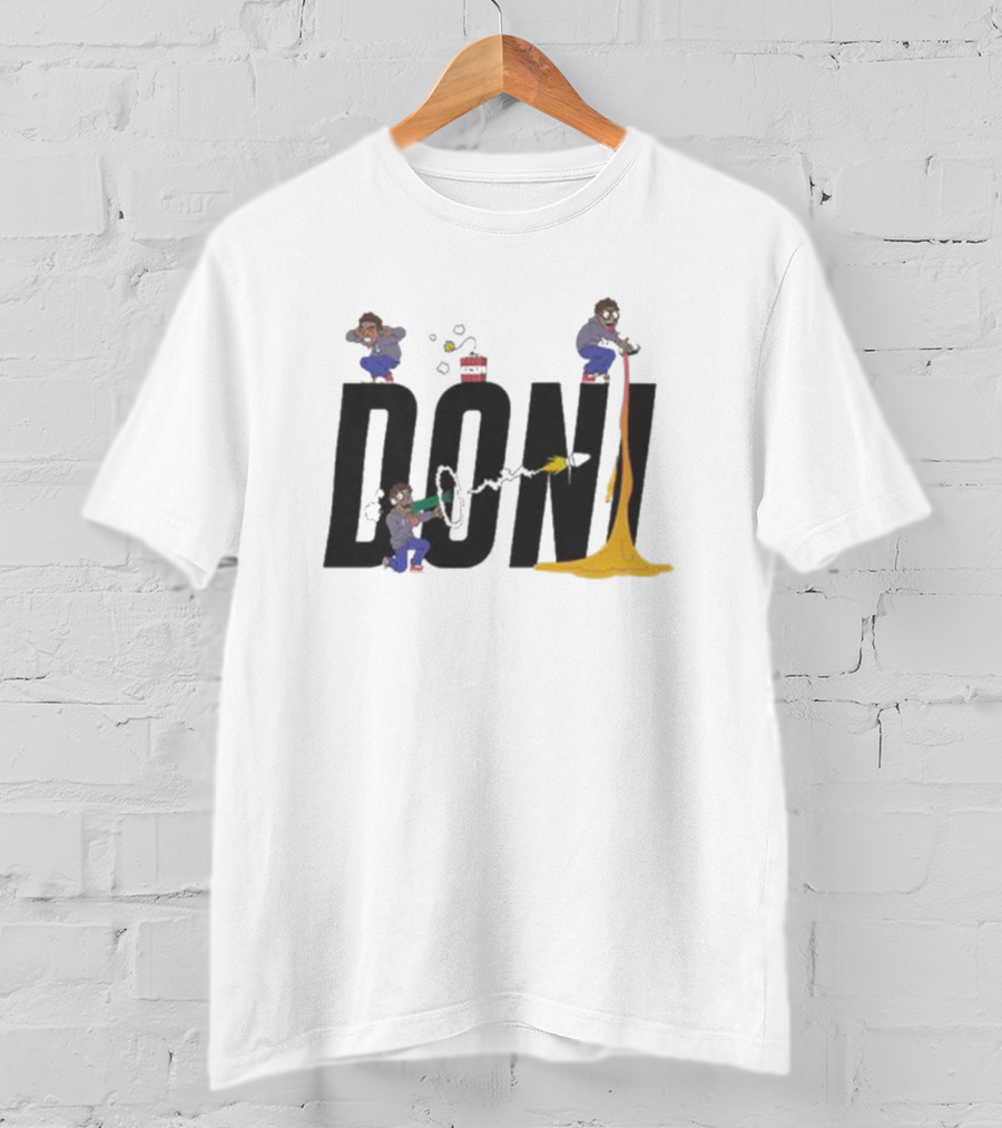 Doni Bobes Mischief Explosive Fun Prankster Antics T-Shirt
