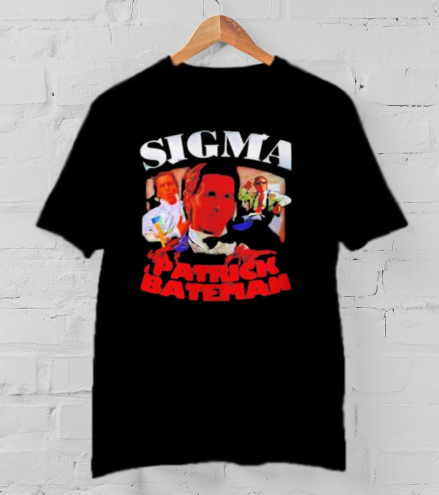 Sigma Patrick Bateman Iconic T-Shirt