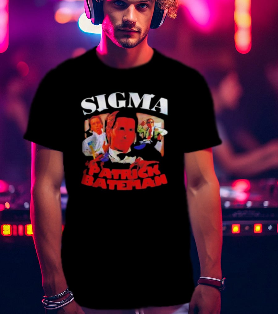 Sigma Patrick Bateman Iconic T-Shirt