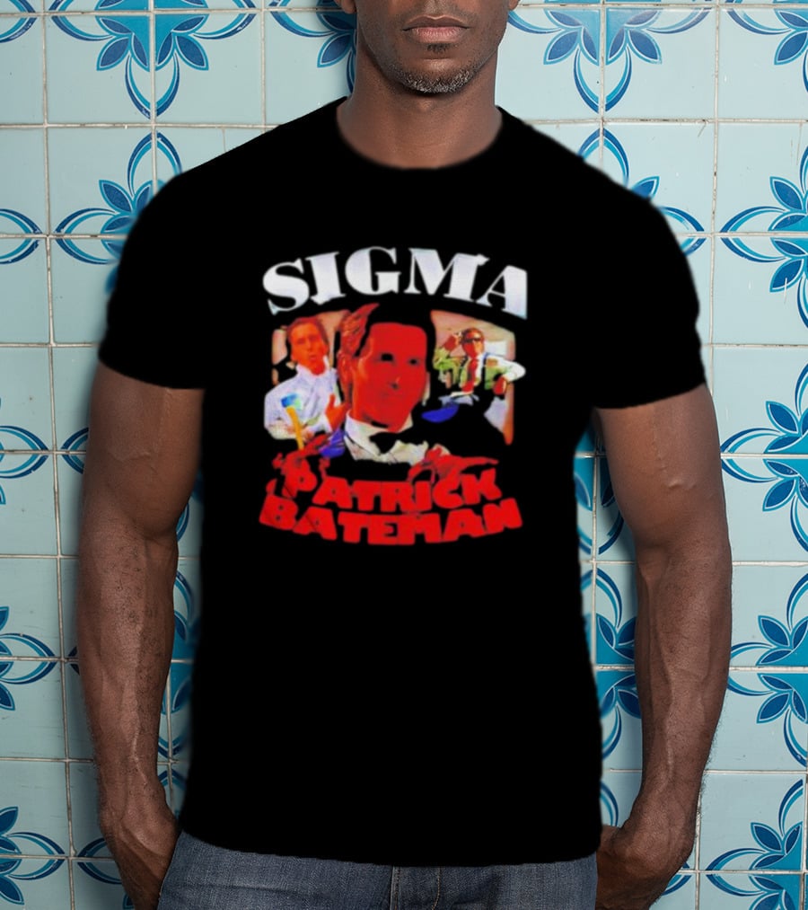 Sigma Patrick Bateman Iconic T-Shirt