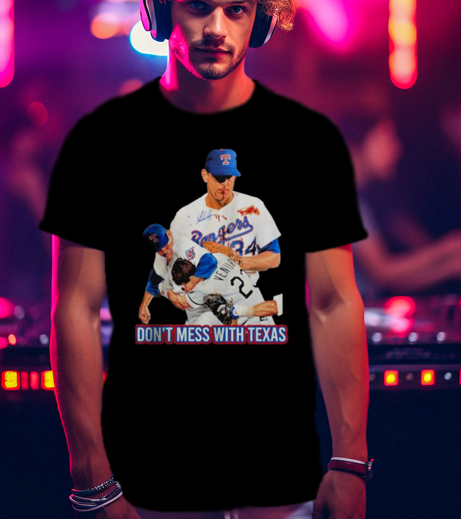 Nolan Ryan Texas Rangers Don’t Mess With Texas Ventura Fight T-Shirt