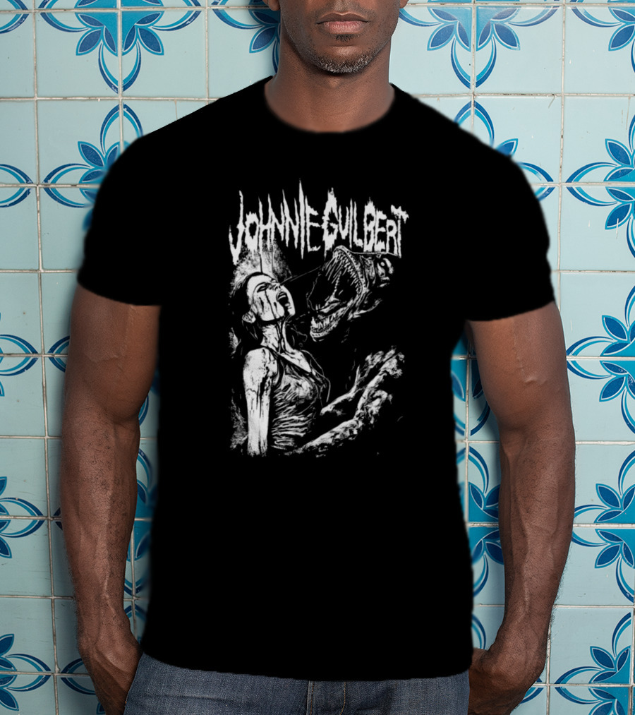 Johnnie Guilbert Wolfman Gothic Horror Creature T-Shirt