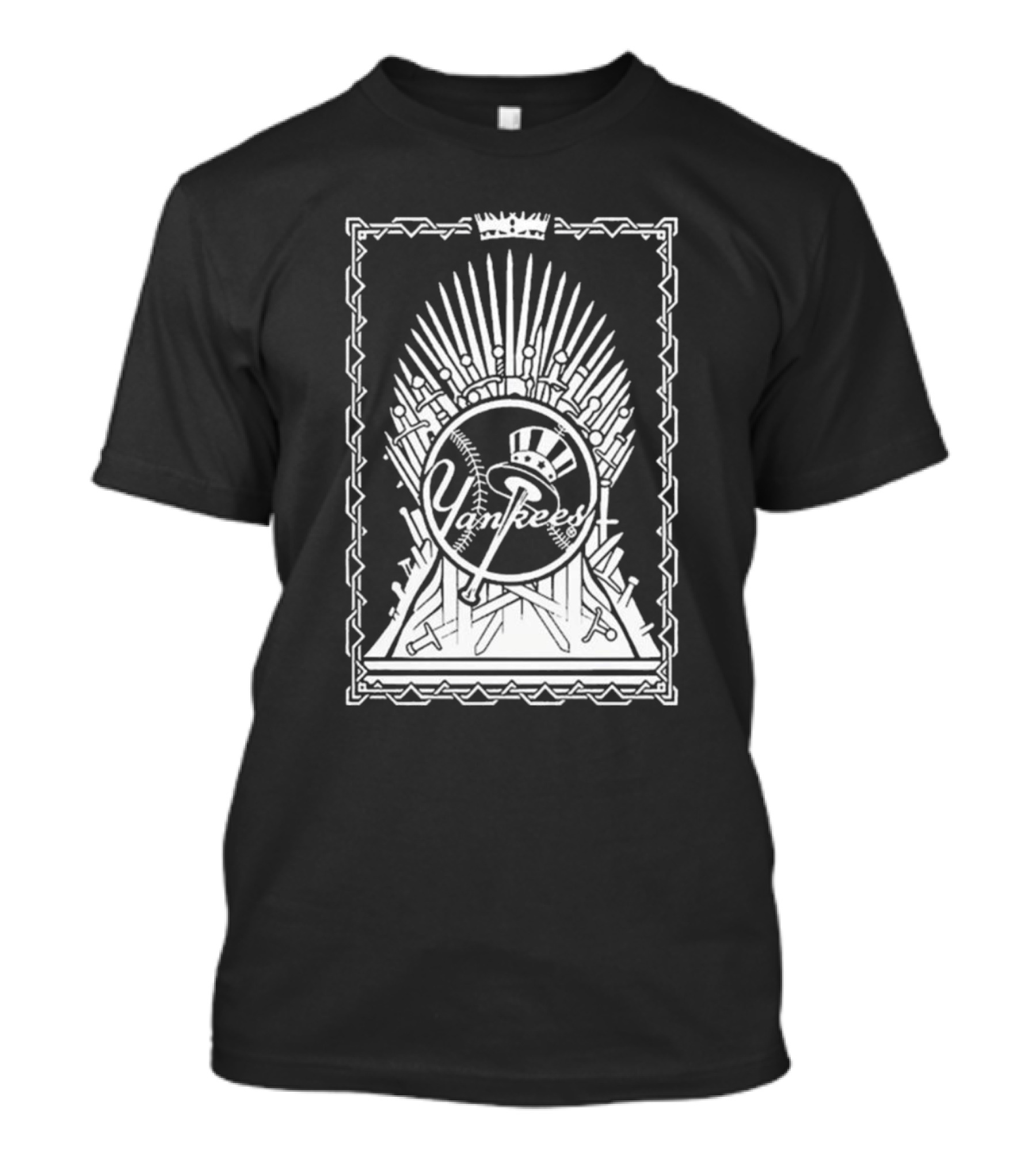 New York Yankees Game Of Thrones Yankees Iron Throne T-Shirt