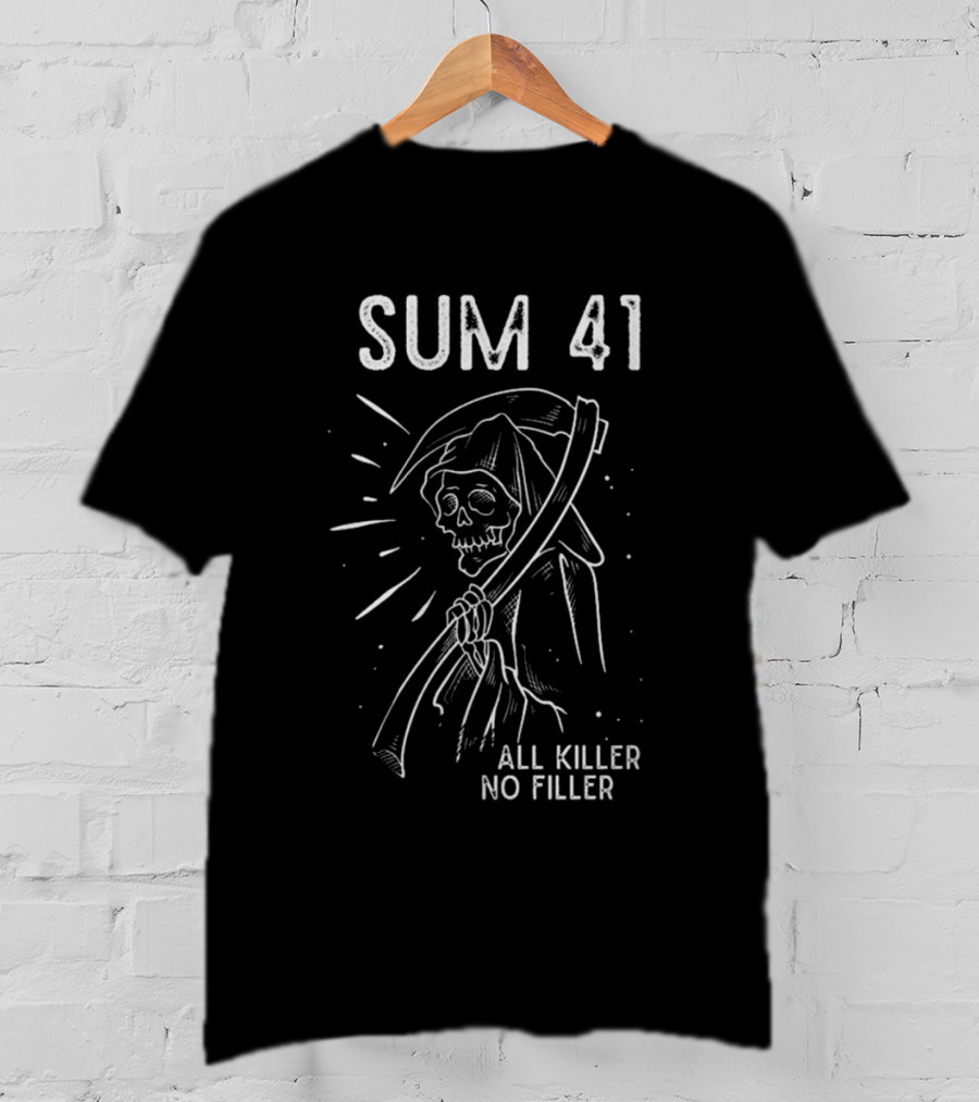 Sum 41 All Killer No Filler Grim Reaper T-Shirt
