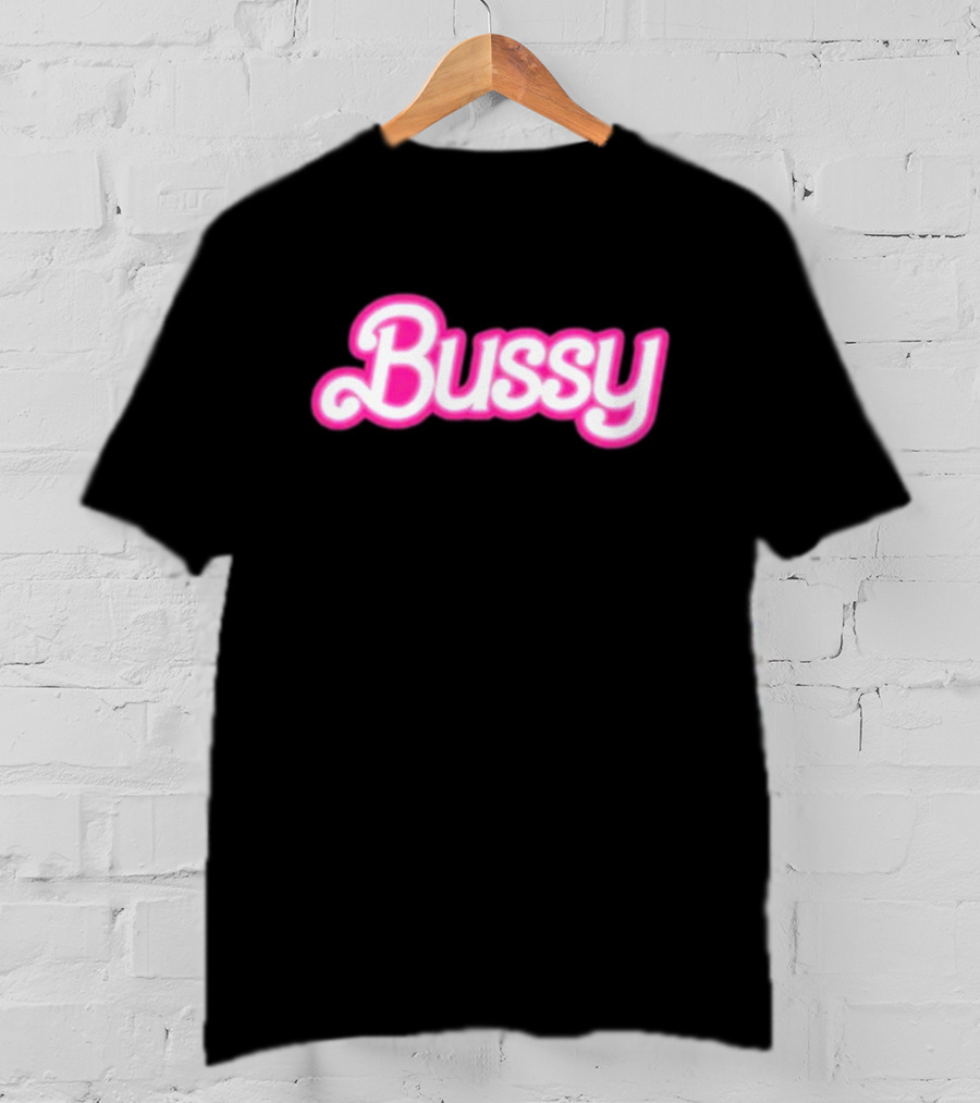 Bussy Barbie New Retro Pink T-Shirt